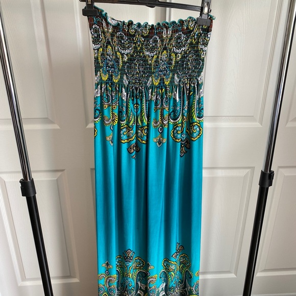 Maxi print dress - Picture 1 of 3